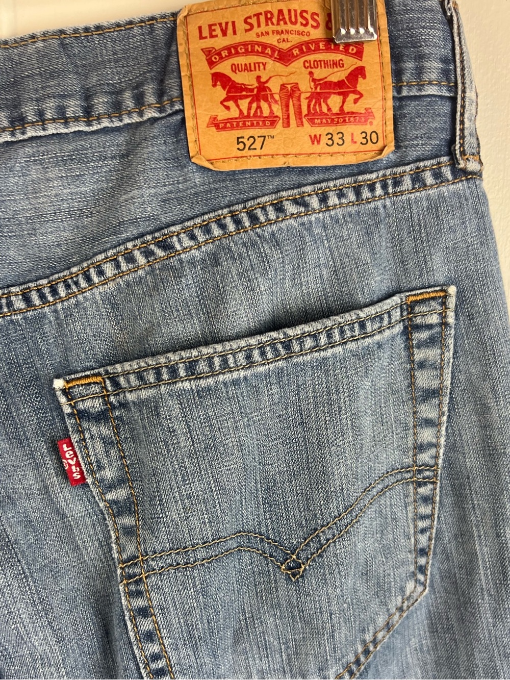 Levi's 527 Slim Bootcut Jeans Men’s 33x30